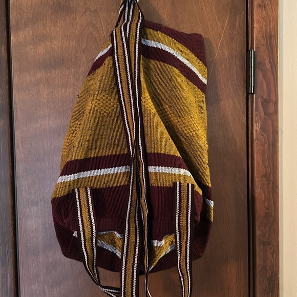 Handmade in Mexico woven Florida State Seminoles Book bag - Picture 2 of 4